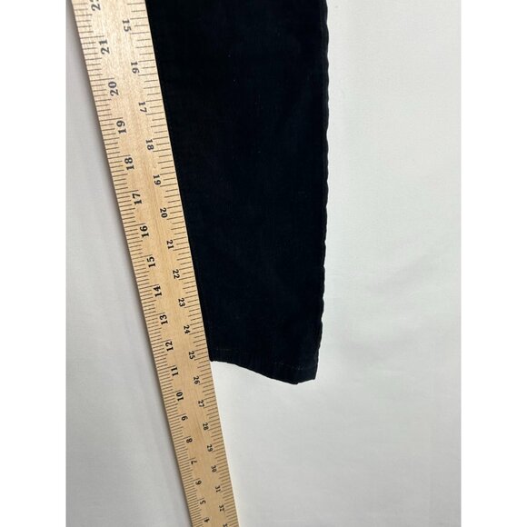 AG Adriano Goldschmied Womens The Legging Ankle Super Skinny Black Corduroy 24R - Picture 4 of 13